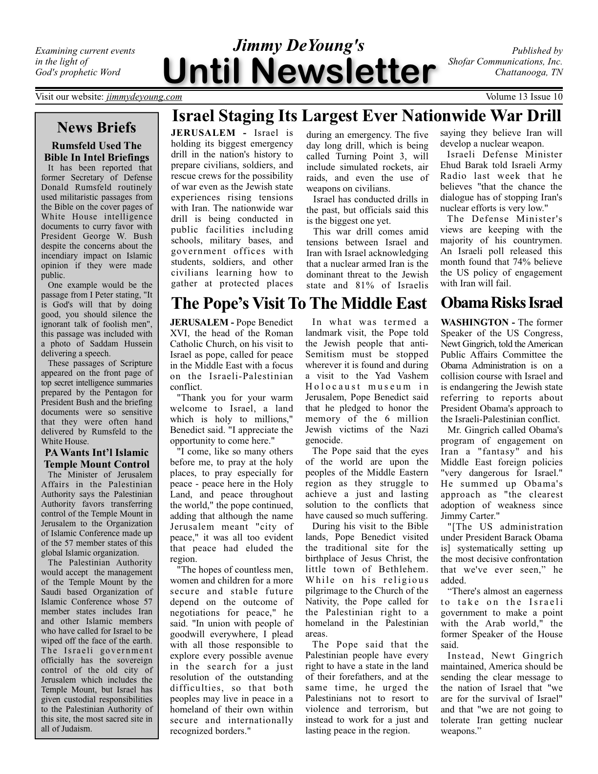 Until Newsletter