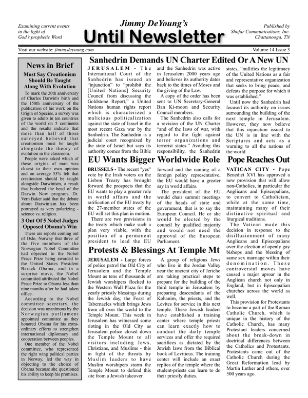 Until Newsletter